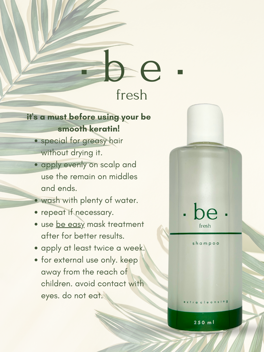 Be Fresh - Shampoo ♥ 250 ml